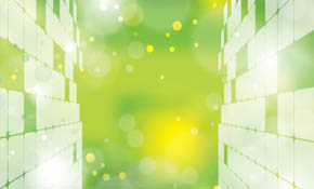 abstract green world
